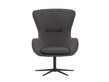 SalesFever® Sessel Dunkelgrau mit Drehfunktion Lundi 395653 Miniaturansicht - 2