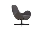 SalesFever® Sessel Dunkelgrau mit Drehfunktion Hilja 395646 Miniaturansicht - 1