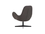 SalesFever® Sessel Dunkelgrau mit Drehfunktion Hilja 395646 Miniaturansicht - 4
