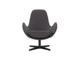 SalesFever® Sessel Dunkelgrau mit Drehfunktion Hilja 395646 Miniaturansicht - 2