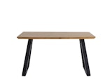 SalesFever® Tisch 140x80 cm mit sich verjüngendem Kufengestell 361559 Miniaturansicht - 1