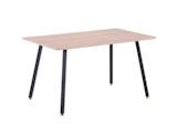 SalesFever® Tisch 140x80 cm 4 Beine 361603 Miniaturansicht - 2