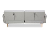 SalesFever® 3-Sitzer Sofa Webstoff Grau Olav 368527 Miniaturansicht - 3