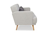 SalesFever® 3-Sitzer Sofa Webstoff Grau Olav 368527 Miniaturansicht - 5