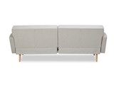 SalesFever® 3-Sitzer Sofa Webstoff Grau Olav 368527 Miniaturansicht - 7