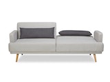 SalesFever® 3-Sitzer Sofa Webstoff Grau Olav 368527 Miniaturansicht - 8