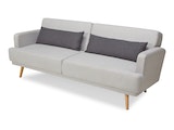 SalesFever® 3-Sitzer Sofa Webstoff Grau Olav 368527 Miniaturansicht - 9