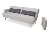 SalesFever® 3-Sitzer Sofa Webstoff Grau Olav 368527 Miniaturansicht - 13