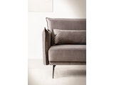 SalesFever® 3-Sitzer Sofa Samt Grau Liv 368510 Miniaturansicht - 8