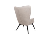 SalesFever® Sessel aus Strukturstoff in Beige Anjo 368114 Miniaturansicht - 4