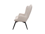SalesFever® Sessel aus Strukturstoff in Beige Anjo 368114 Miniaturansicht - 3