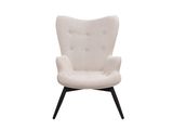 SalesFever® Sessel aus Strukturstoff in Beige Anjo 368114 Miniaturansicht - 2