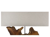 SalesFever® Tischleuchte Treibholz/Leinen Natur 59 cm Breeze 367322 Miniaturansicht - 6