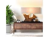 SalesFever® Tischleuchte Treibholz/Leinen Natur 59 cm Breeze 367322 Miniaturansicht - 11