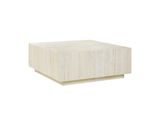 SalesFever® Couchtisch Beige 90x90 cm in Travertinoptik Jaxon 367964 Miniaturansicht - 2