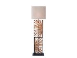 SalesFever® Stehleuchte Treibholz Natur/Beige 165 cm Juno 367339 Miniaturansicht - 1