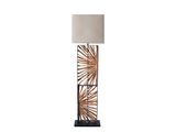 SalesFever® Stehleuchte Treibholz Natur/Beige 165 cm Juno 367339 Miniaturansicht - 2