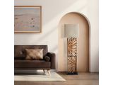 SalesFever® Stehleuchte Treibholz Natur/Beige 165 cm Juno 367339 Miniaturansicht - 11