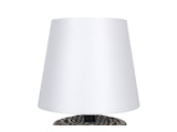 SalesFever® Tischleuchte Schwarz/Weiß 29 cm mit LED-Akku Liverpool 367292 Miniaturansicht - 9
