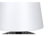 SalesFever® Tischleuchte Schwarz/Weiß 29 cm mit LED-Akku Liverpool 367292 Miniaturansicht - 10