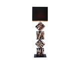 SalesFever® Stehleuchte Treibholz Natur/Schwarz 155 cm San Diego 367360 Miniaturansicht - 1
