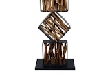 SalesFever® Stehleuchte Treibholz Natur/Schwarz 155 cm San Diego 367360 Miniaturansicht - 6