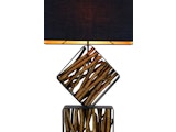 SalesFever® Stehleuchte Treibholz Natur/Schwarz 155 cm San Diego 367360 Miniaturansicht - 8