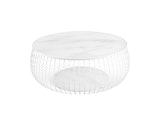 SalesFever® Couchtisch Ø 86 cm Weiß Yuna 368077 Miniaturansicht - 2
