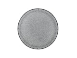 SalesFever® Couchtisch Ø 80 cm mit Glasplatte in Strukturoptik Schwarz VELAR 366936 Miniaturansicht - 6