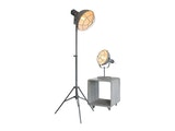msp furniture Stehlampe Lex hoch mit Dreibein-Stativ Gitter n-9326 Miniaturansicht - 1
