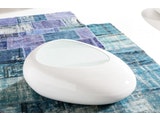 SalesFever® Couchtisch weiß hochglanz 115 cm Wohnzimmertisch oval JAIK n-9919 Miniaturansicht - 5