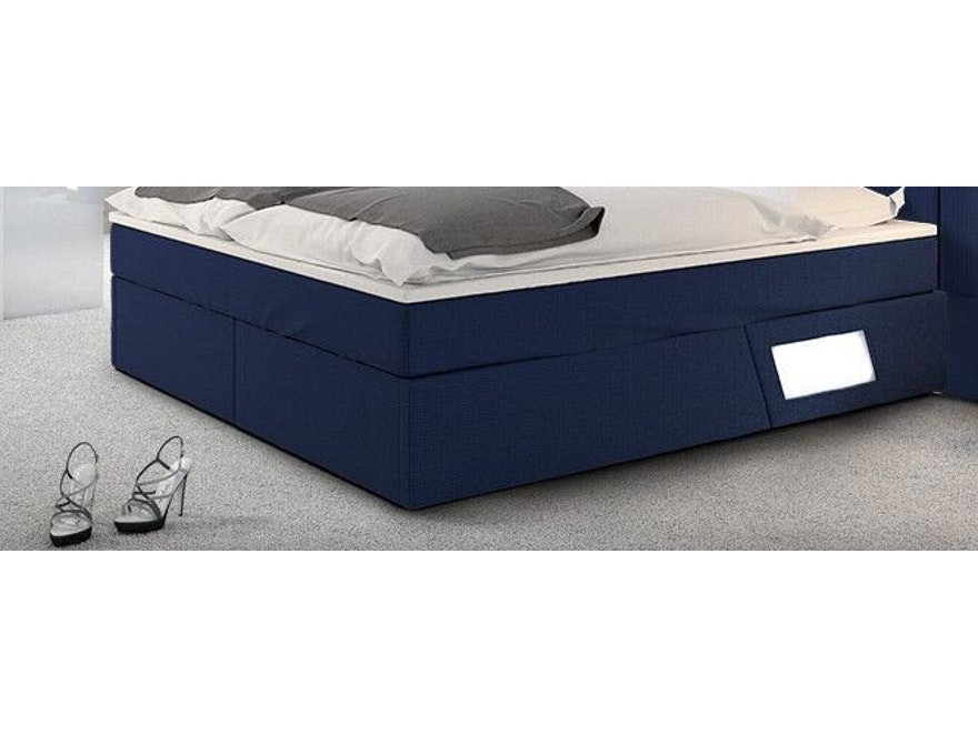 Innocent® Boxspringbett blau 180X200 Laxane mit LED-Beleuchtung 12786 - 5
