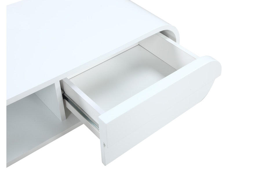 SalesFever® Design weiß TV-Lowboard weiß 150 cm Scandinavian Style Holzbeine ANNIKI n-1075-7677 - 6