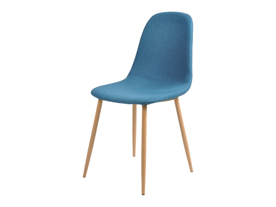 SalesFever® Essgruppe Blau 5tlg. Tisch 120x80 cm mit 4 Stühlen 14039 - 4