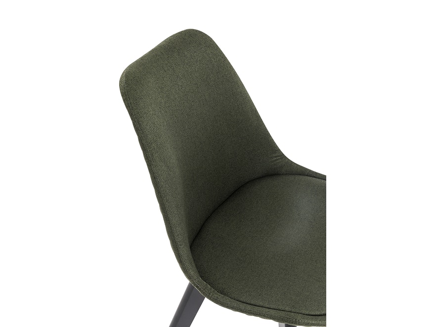 SalesFever® Esszimmerstuhl grün 2er Set Stoff mit Steppung und Sitzkissen Cleo 389850 - 7