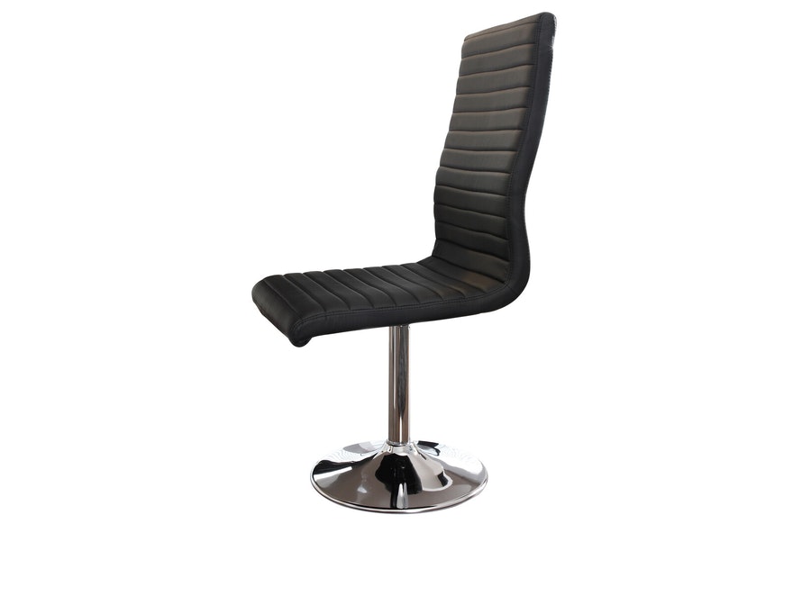 SalesFever® Essgruppe Weiß Schwarz Luke 180 x 90 cm 5tlg. Tisch & 4 Stühle Lio 393413 - 7