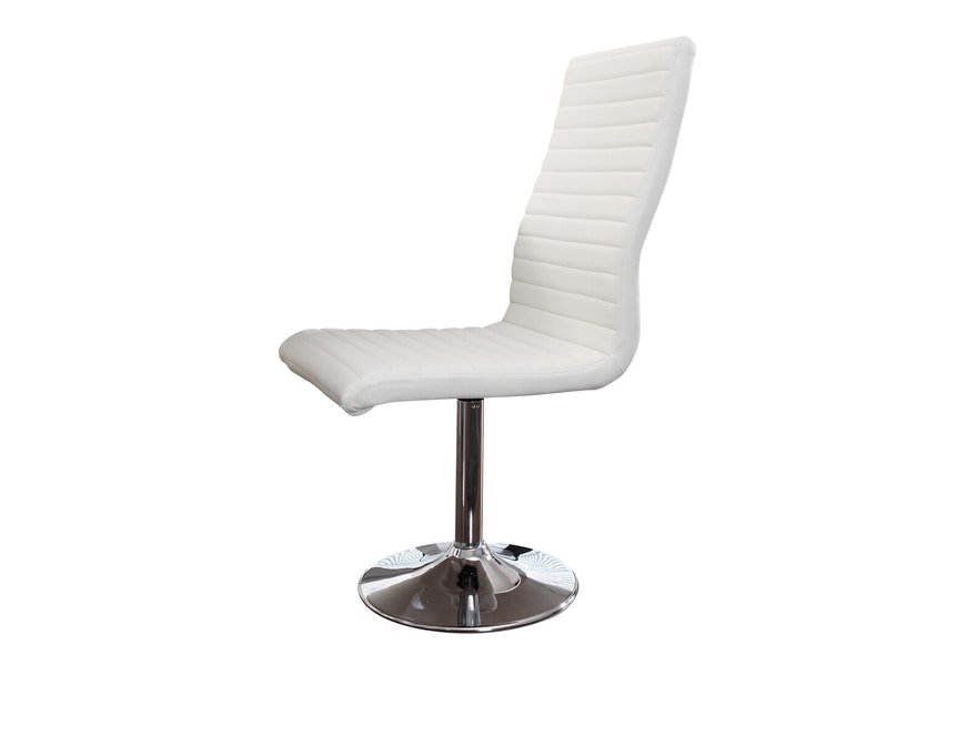 SalesFever® Essgruppe Weiß Luke 180 x 90 cm 5tlg. Tisch & 4 Stühle Lio 393390 - 7