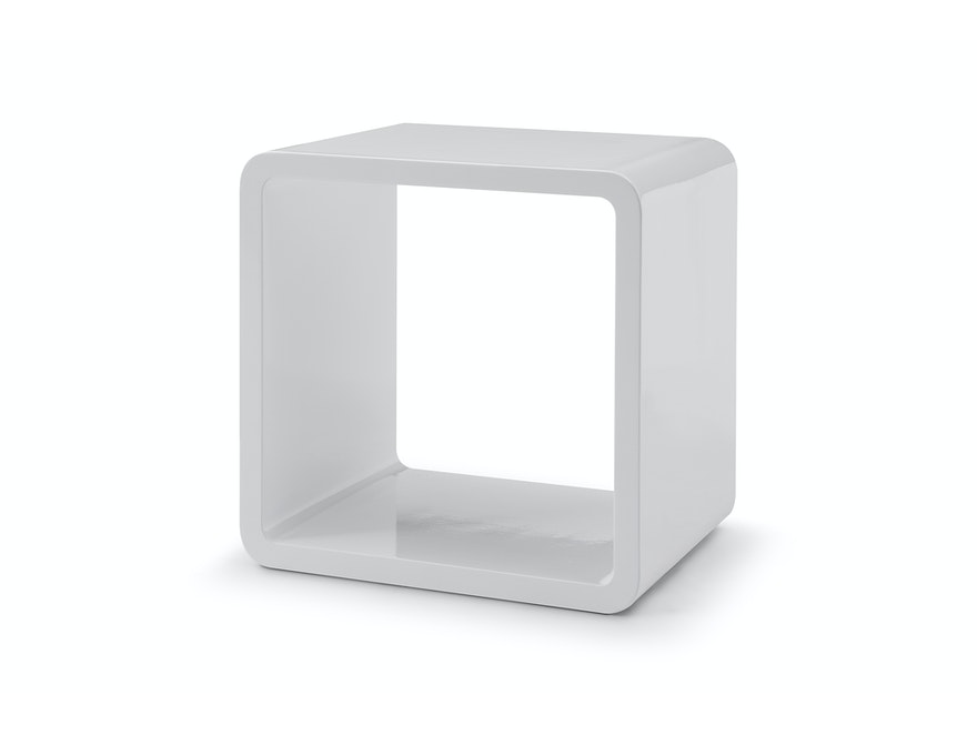 SalesFever® Regalelement quadratisch Cube Weiß Lounge Cube  396919 - 1