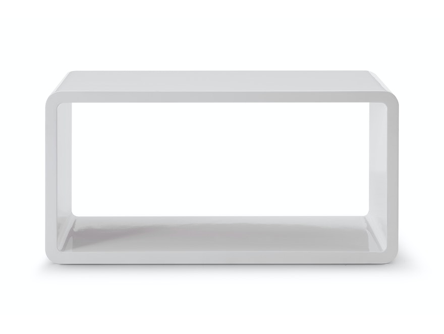 SalesFever® Regalelement rechteckig Cube Weiß Lounge Cube 396926 - 2