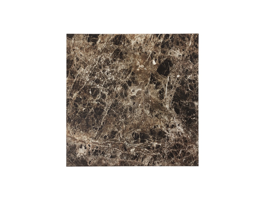 SalesFever® Beistelltisch 45x45 cm in Marmoroptik Braun DALLAS 367018 - 6
