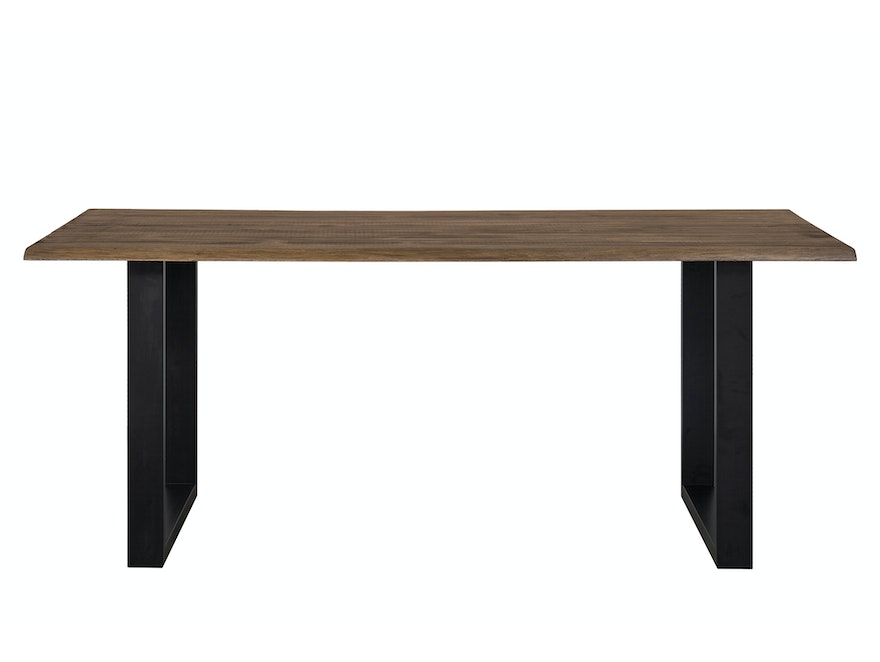 SalesFever® Esstisch 180x90 cm mit echter Baumkante Layne 371794 - 1
