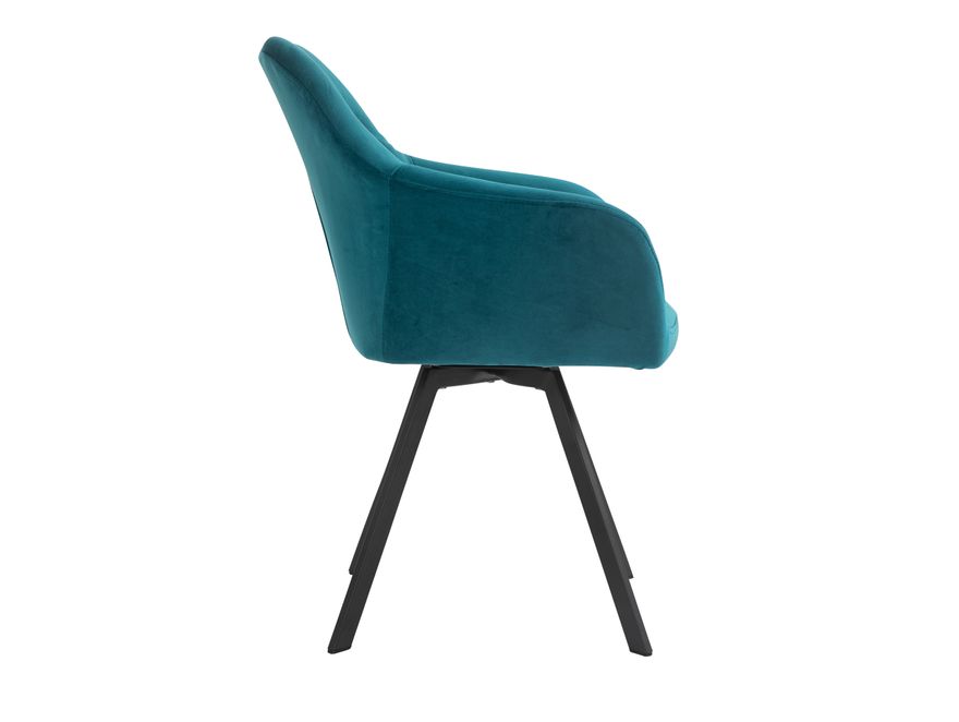 SalesFever® Essgruppe 5-tlg. 160x90 cm Nussbaum Türkis Layne- Fiona 371275 - 4