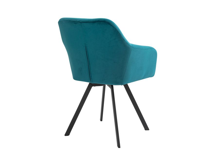 SalesFever® Essgruppe 5-tlg. 160x90 cm Nussbaum Türkis Layne- Fiona 371275 - 5