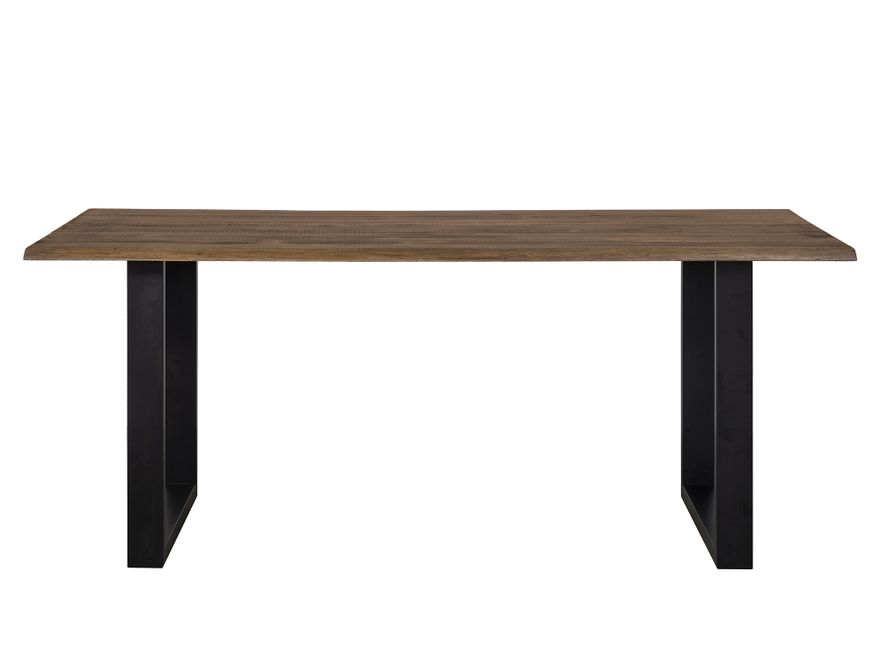 SalesFever® Essgruppe 5-tlg. 160x90 cm Nussbaum Senfgelb Layne- Fiona 371244 - 9