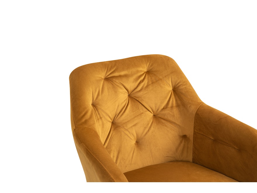 SalesFever® Essgruppe 5-tlg. 160x90 cm Nussbaum Senfgelb Layne- Fiona 371244 - 8