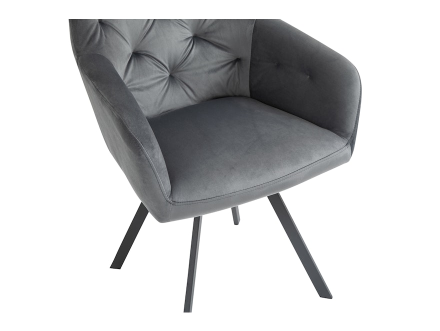 SalesFever® Essgruppe 5-tlg. 160x90 cm Nussbaum Grau Layne- Fiona 371237 - 7