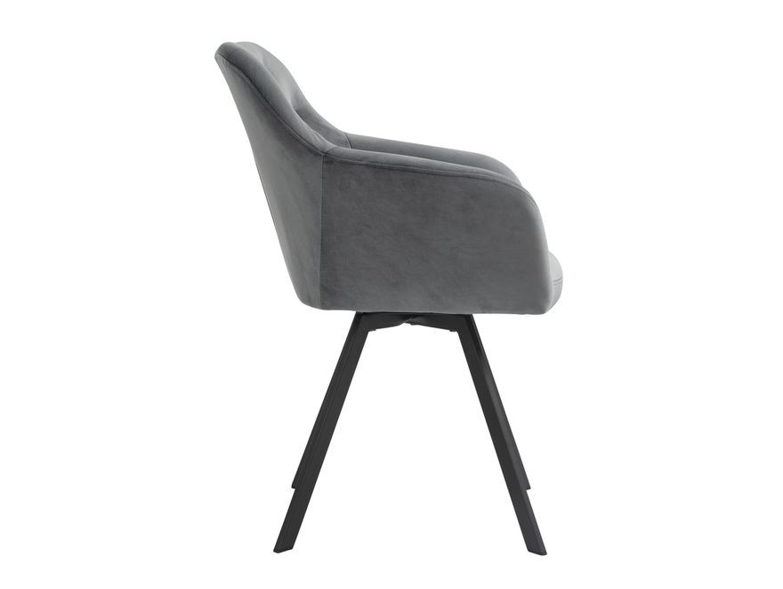 SalesFever® Essgruppe 5-tlg. 160x90 cm Nussbaum Grau Layne- Fiona 371237 - 4