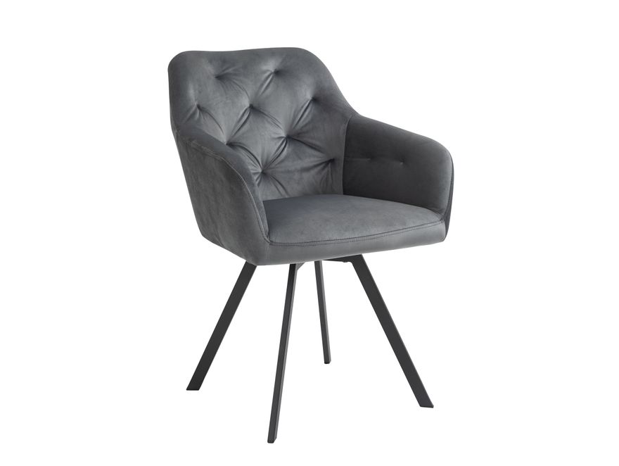 SalesFever® Essgruppe 5-tlg. 160x90 cm Nussbaum Grau Layne- Fiona 371237 - 3