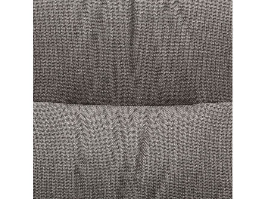 SalesFever® Sessel mit Drehfunktion aus Strukturstoff Candida Taupe 367865 - 7