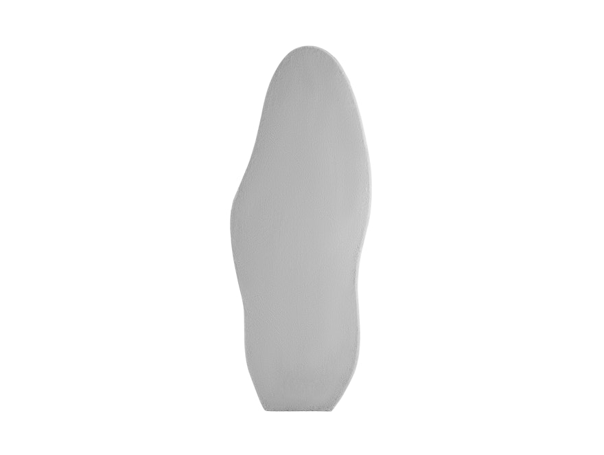 SalesFever® Spiegel mit Rahmen aus Kunstfell 60x160 cm Hellgrau Scepter 367223 - 4